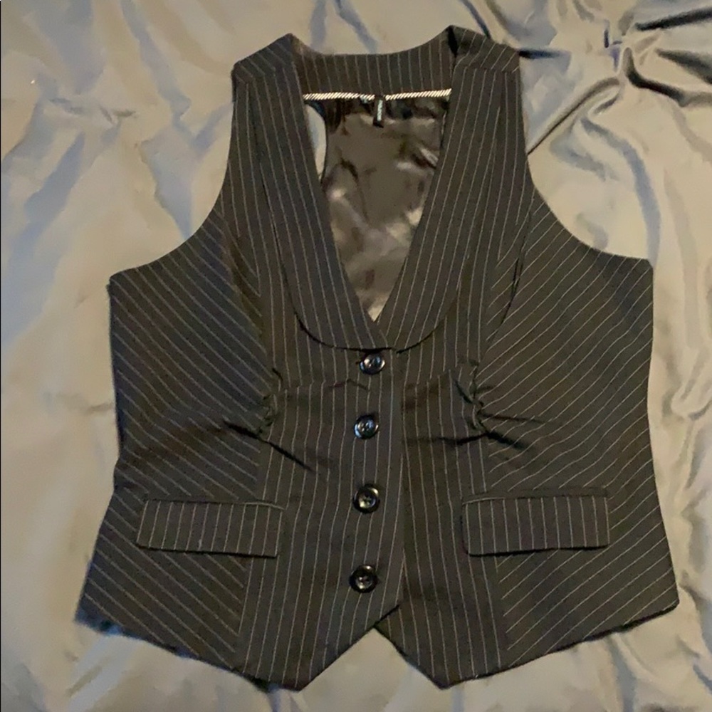Maurices pinstripe vest